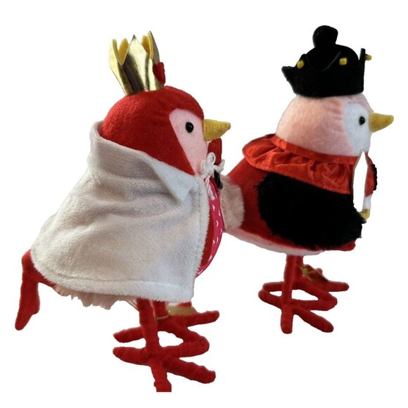 Valentine's Birds Target Spritz 2024 Collection Queenie & Kingsley Set of 2 NEW - Picture 2 of 11
